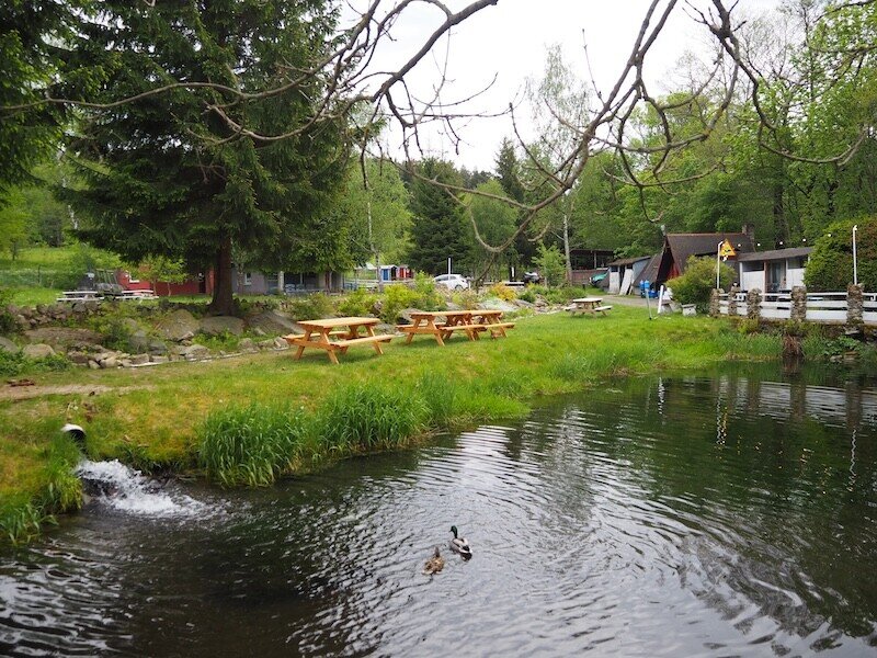 and in the nearby Raj Pstraga, a fish farm with an adjoining restaurant, you can enjoy delicious fresh fish.