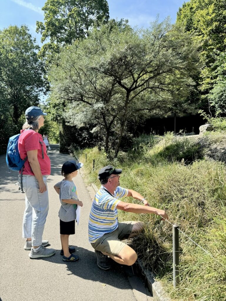 Willkommen im Zoo Zürich: Vielen Dank, dass Ihr extra mit uns mitgereist seid, liebe Barbara, lieber Peter!